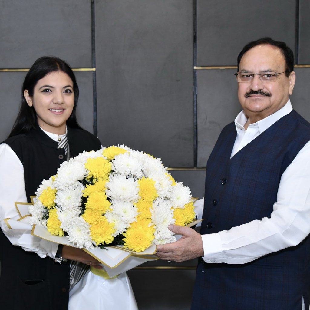 Grateful to receive invaluable guidance, profound wisdom and gracious blessings from the Most Respected BJP President Sh JP Nadda Ji (<a href="/JPNadda/">Jagat Prakash Nadda</a> ji) in New Delhi 🙏

@bjp4india @bjp4jnk <a href="/BJYMJnK/">BJYM Jammu Kashmir</a>