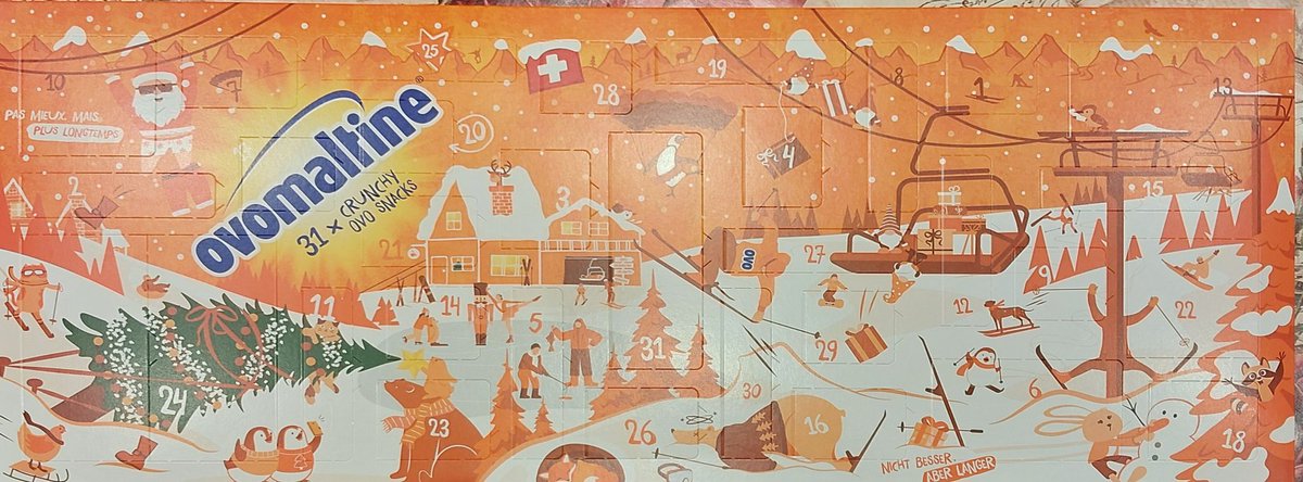 Für einen Adventskalender ist man nie zu alt. 
Meiner hat diesmal sogar 31 Türchen. 
Was habt ihr eigentlich für Adventskalender?