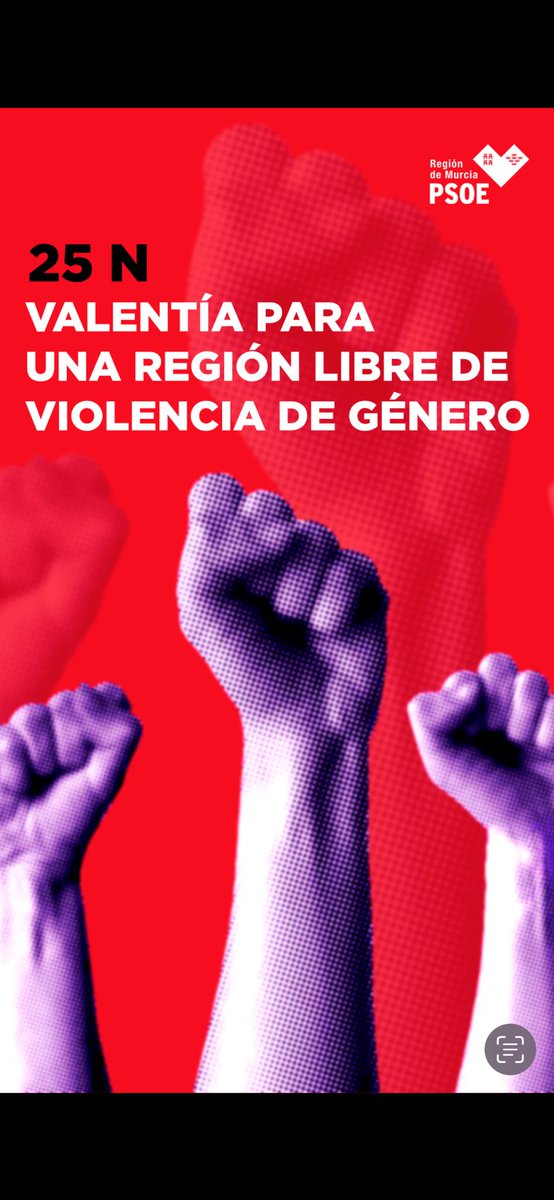 25N | Ni una menos, ni un paso atrás
Hoy alzamos la voz por todas las que ya no pueden hacerlo.
Desde Juventudes Socialistas de Murcia, exigimos una región libre de violencia machista.
La valentía está en no callarse. La lucha sigue.

#25N #NiUnaMenos #MurciaFeminista 💜✊