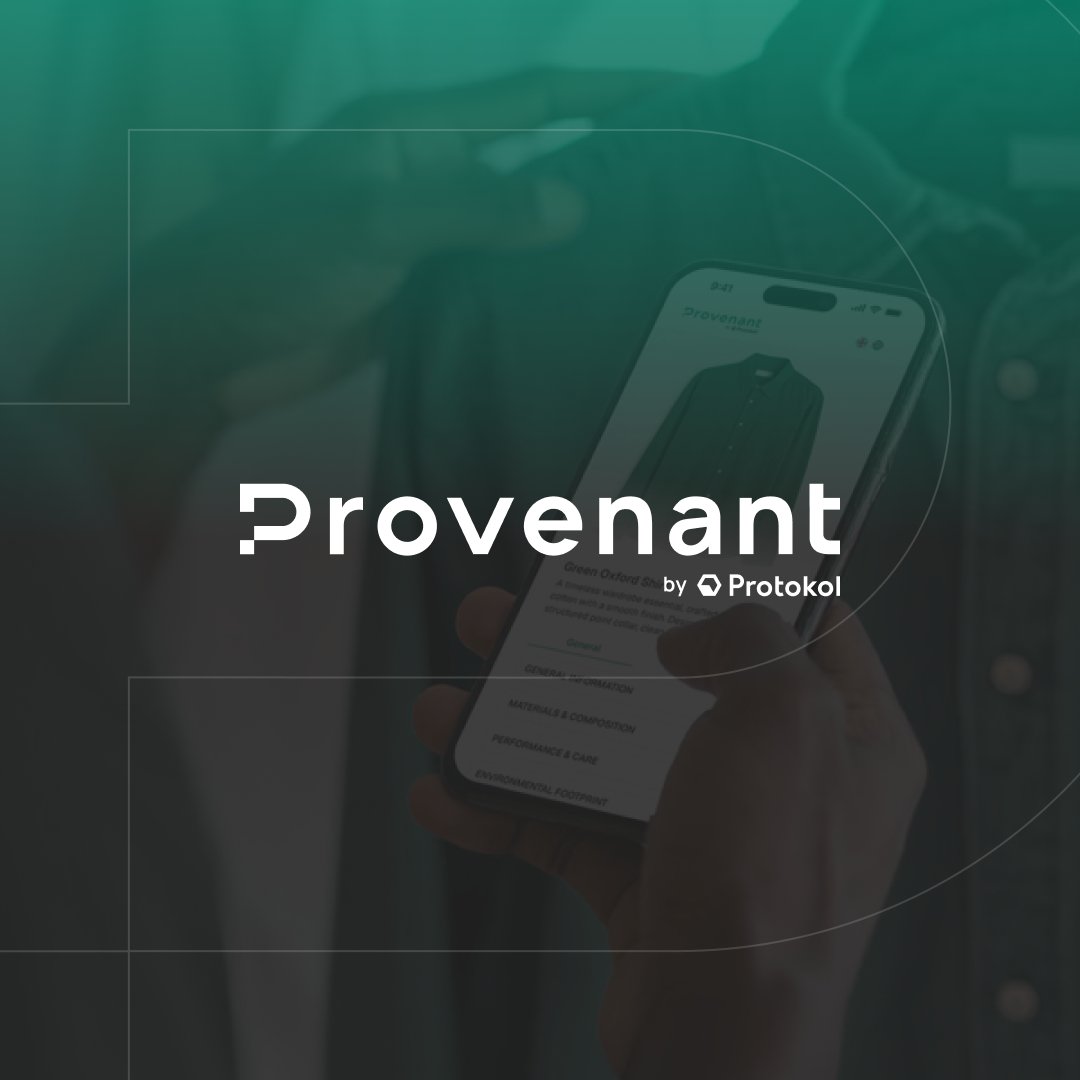 ProvenantDPP's tweet image. 📣 NEWS: Protokol launches Provenant – a new venture from the @HelloProtokol team, providing organisations with a purpose-built Digital Product Passport (DPP) platform and related services. 

With the EU’s Ecodesign for Sustainable Products Regulation (ESPR) mandating DPPs across…