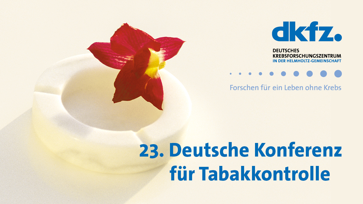 DKFZ's tweet image. 23. Deutsche Konferenz für Tabakkontrolle
📍 DKFZ, Heidelberg
📅 3. und 4.12.2025
Ziel der Konferenz ist die Stärkung bestehender Projekte und Initiativen zur Verminderung des Rauchens und für eine wirksame #Tabakprävention. 🚭
➡️ Mehr Infos &amp;amp; Anmeldung: t1p.de/d0rt4
