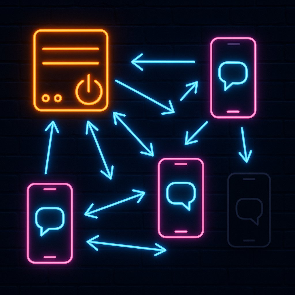fidonext's tweet image. When a state flips a switch, most messengers go dark because their lifeline is someone else’s server. FidoNext refuses that design: no central choke, just peers relaying for peers until the last route closes. Speech should not depend on uptime.  
#FidoNext #CensorshipResistance…