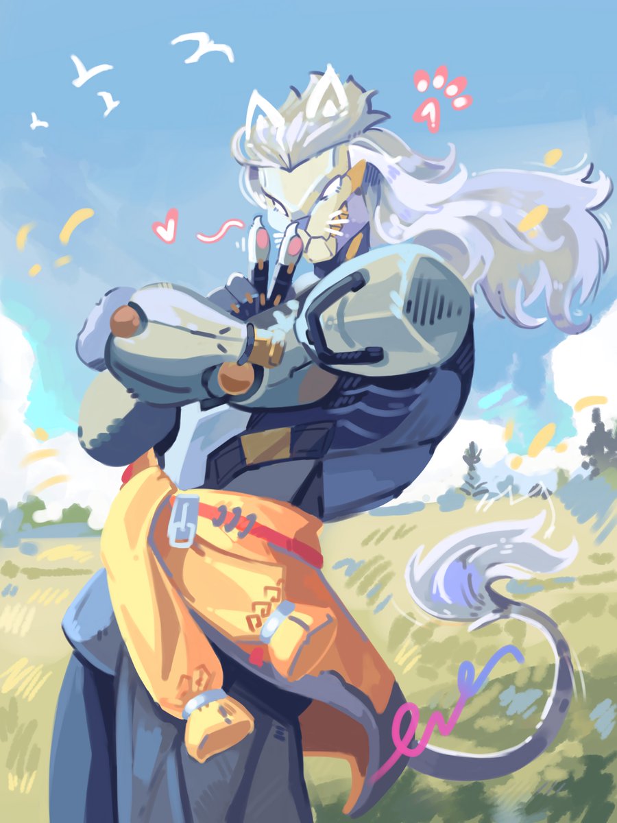 とても魅力的なライオン、盤岳先生。ガオー
作者様：burn_star✨COMMS OPEN :3（<a href="/ArtTea31/">burn_star✨COMMS OPEN :3</a>）