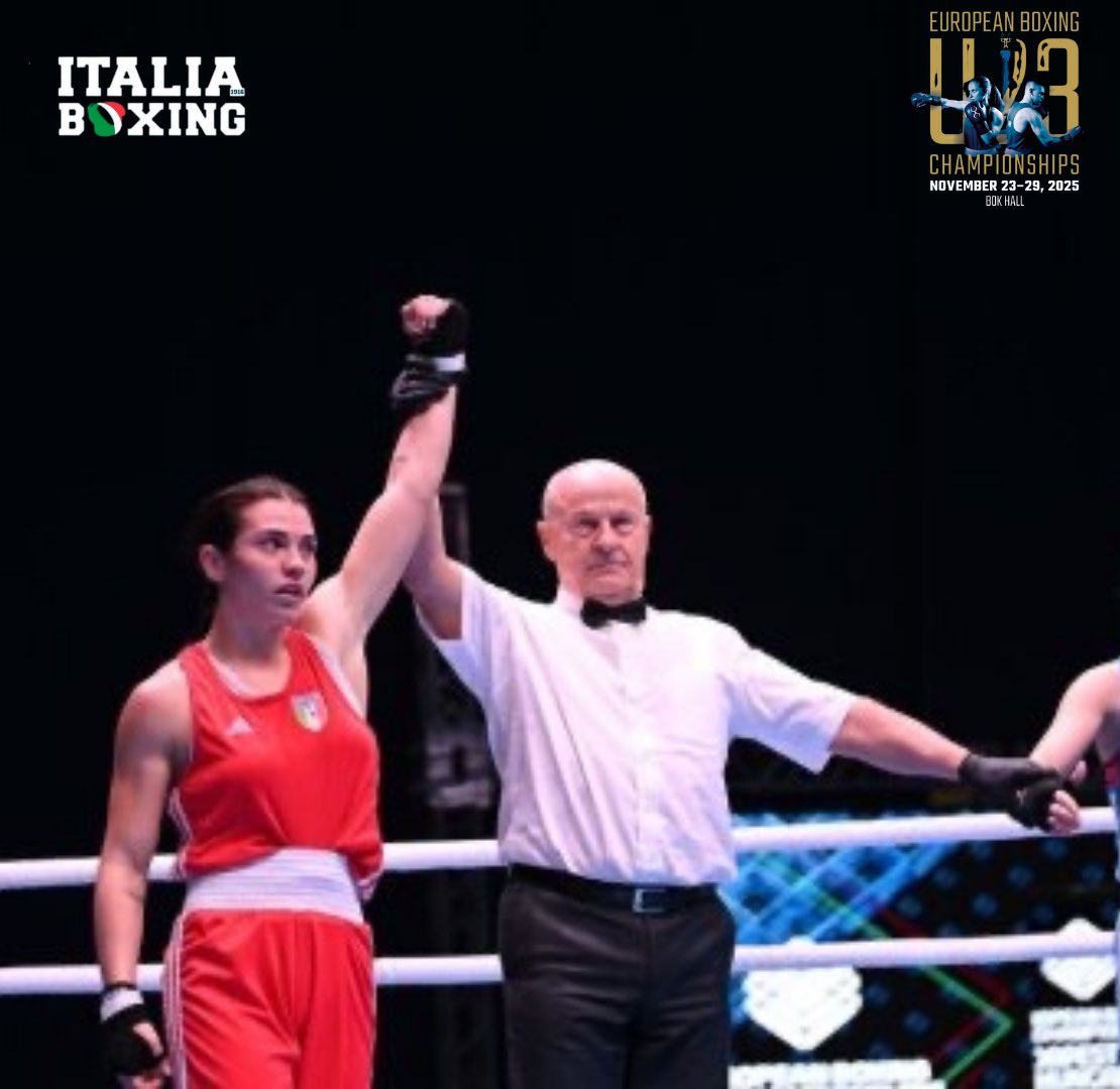 FPIBoxe's tweet image. 🥊 🇪🇺 🏆 Euro U23 Boxing Championships 2025 
🏟️ Budapest 🇭🇺 Bok Sports Hall - 23-29 Nov.

🥊 Foto match Day 2 Itaboxing- 24/11 

🥊🇮🇹 Forza Itaboxing 

📸 Foto Credits @hungarian_boxing 

#Itaboxing #Boxing #Boxer #Pugilato #boxeo