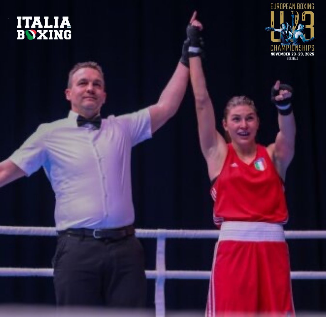 FPIBoxe's tweet image. 🥊 🇪🇺 🏆 Euro U23 Boxing Championships 2025 
🏟️ Budapest 🇭🇺 Bok Sports Hall - 23-29 Nov.

🥊 Foto match Day 2 Itaboxing- 24/11 

🥊🇮🇹 Forza Itaboxing 

📸 Foto Credits @hungarian_boxing 

#Itaboxing #Boxing #Boxer #Pugilato #boxeo