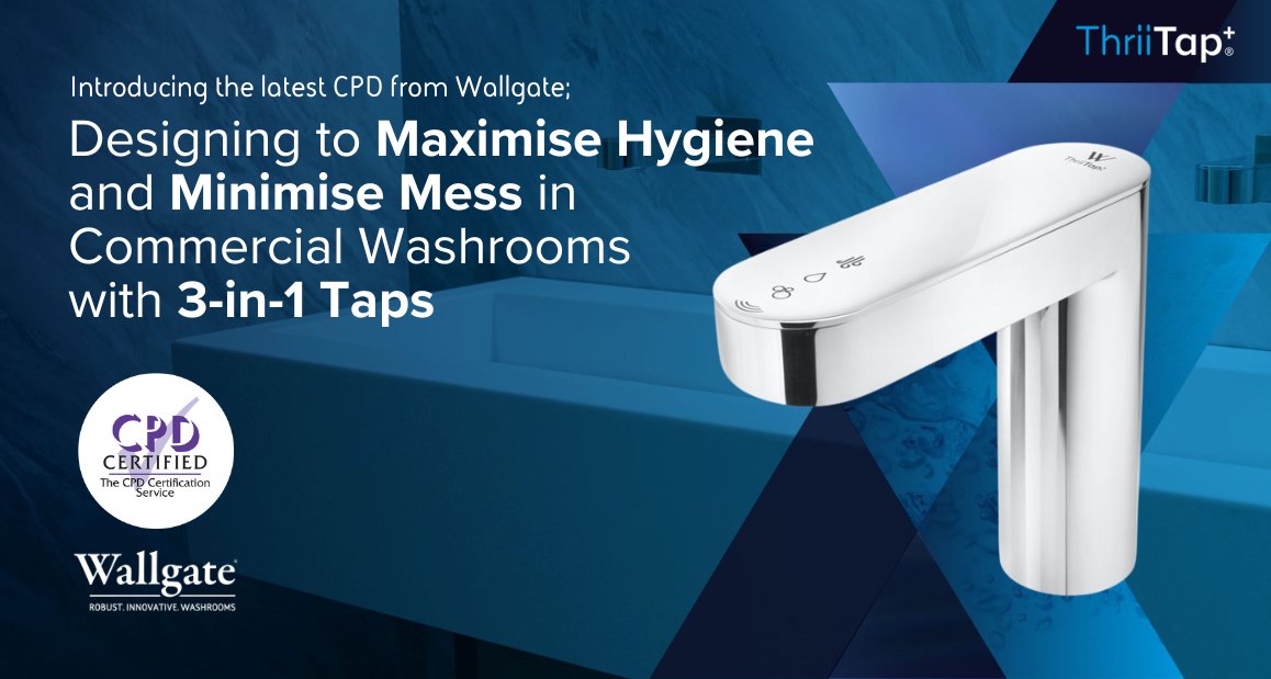 Our CPD course explores key washroom design challenges and spotlights the power of a 3-in-1 solution that does it all.

1️⃣ 60-minute course
2️⃣ CPD objectives 
3️⃣-in-1 smart tap spotlight

Discover more: eu1.hubs.ly/H0pw-nT0