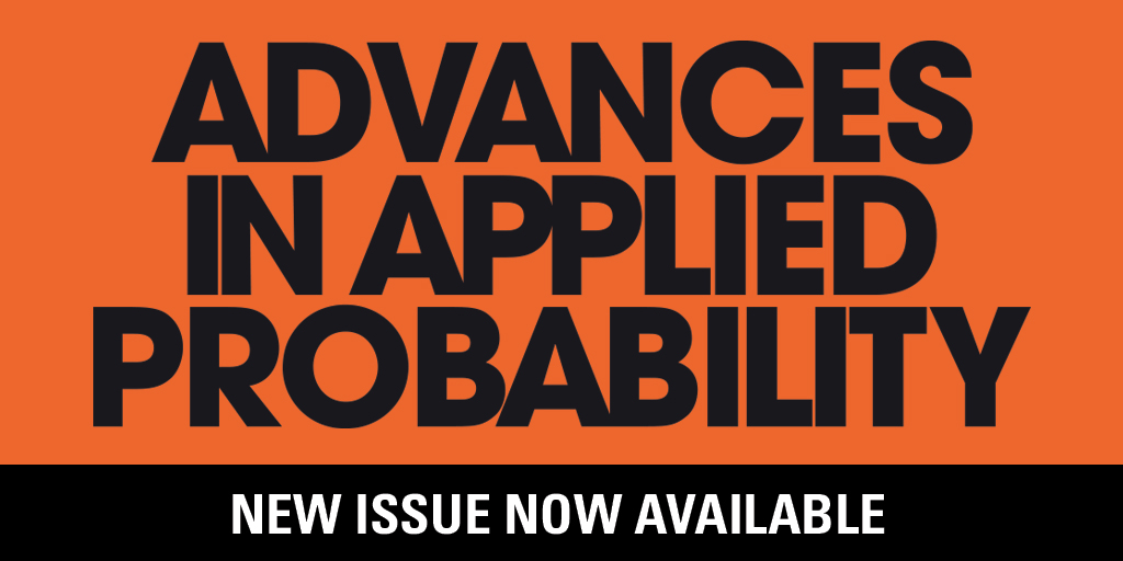 cambUP_maths's tweet photo. New Issue of Advances in Applied Probability now available
📚 https://t.co/Mcj5pGP7ms

#AppliedProbability https://t.co/YCkerVrExr