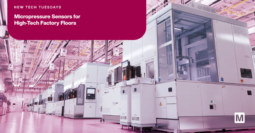 MouserElecEU's tweet image. Precise monitoring in high-tech industrial environments is changing by the adoption of compact micropressure #sensors.

By delivering data with a minimal footprint, they support the safeguarding of cleanroom integrity. Read more in this #NewTechTuesday ➡️ mou.sr/3M5xei2