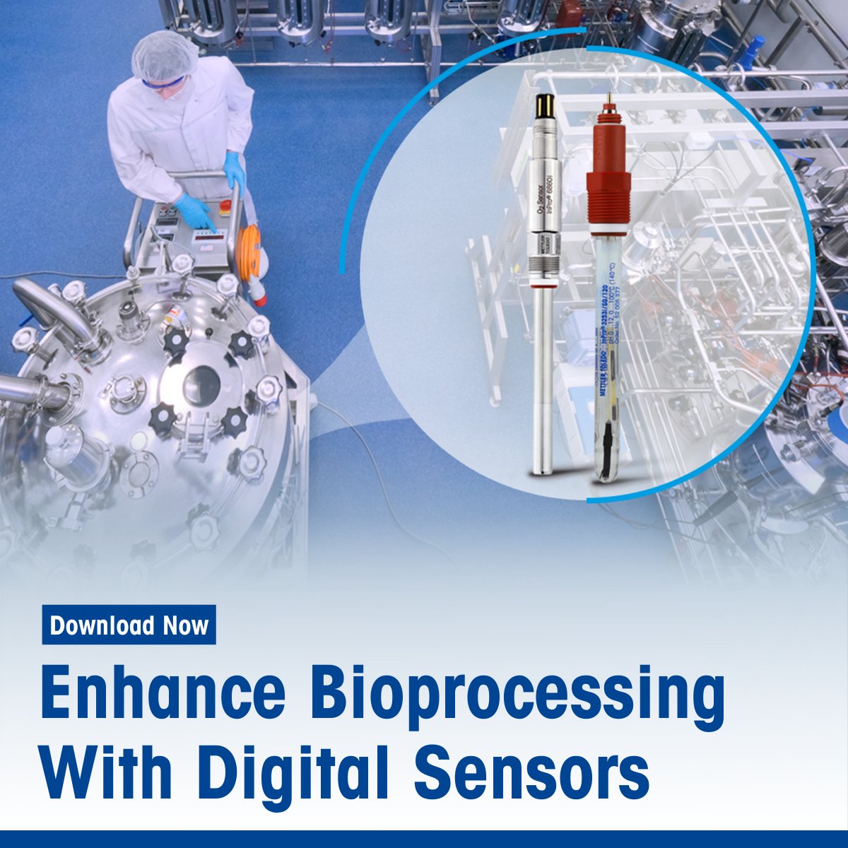 mettlertoledo's tweet image. Digital measurements provide real-time sensor health diagnostics, improve measurement reliability and enhance process control capabilities. Get the guide to see five specific ways that digital sensors improve bioprocessing. #DigitalSensor #Bioprocessing

okt.to/8tyR6c