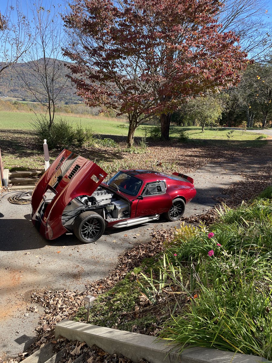 Rear break line was sheared off by a pothole encounter. So I ordered 2 longer (not gonna happen again lines) replaced the broken one and the other side. Here is warming up to do a shake down lap down to the valley and back.  Ah so fun.