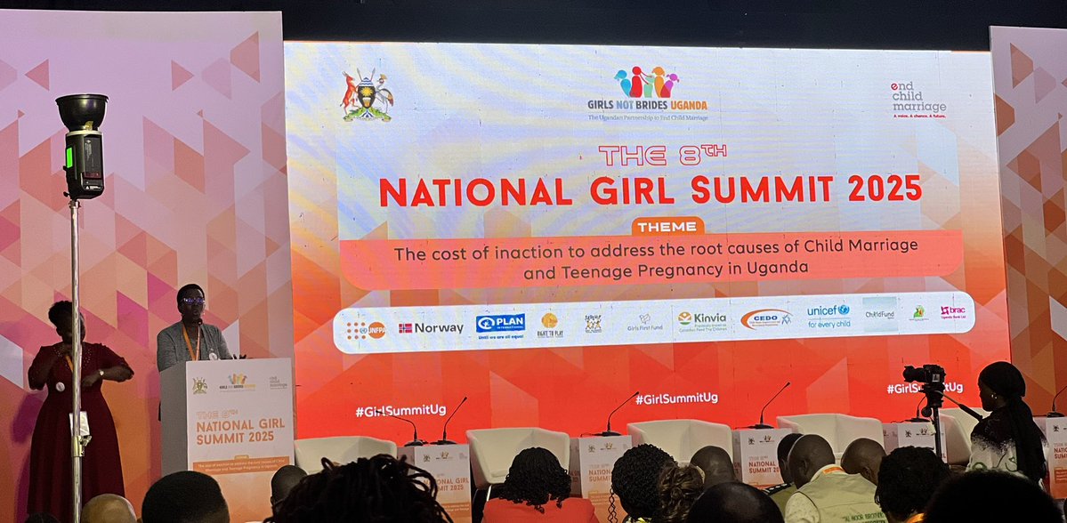 There is nothing like child marriage, those are Acts of Criminality #GirlSummitUg #16DaysOfActivism