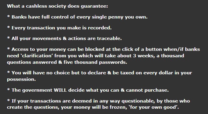PinkCerberus's tweet image. What #Cashless Really Means 
lewrockwell.com/political-thea…