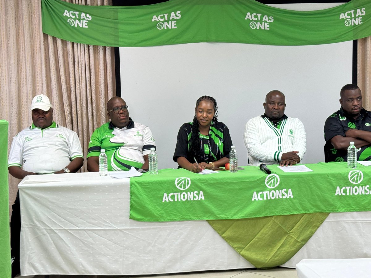 Today, The Big Green Umbrella Expands. <a href="/Action4SA/">ActionSA</a> leaders are on sight in Polokwane to welcome new prominent leaders into the party. These leaders have recognized our party to undoubtedly be the political vehicle to move South Africa forward. These yet to be introduced leaders