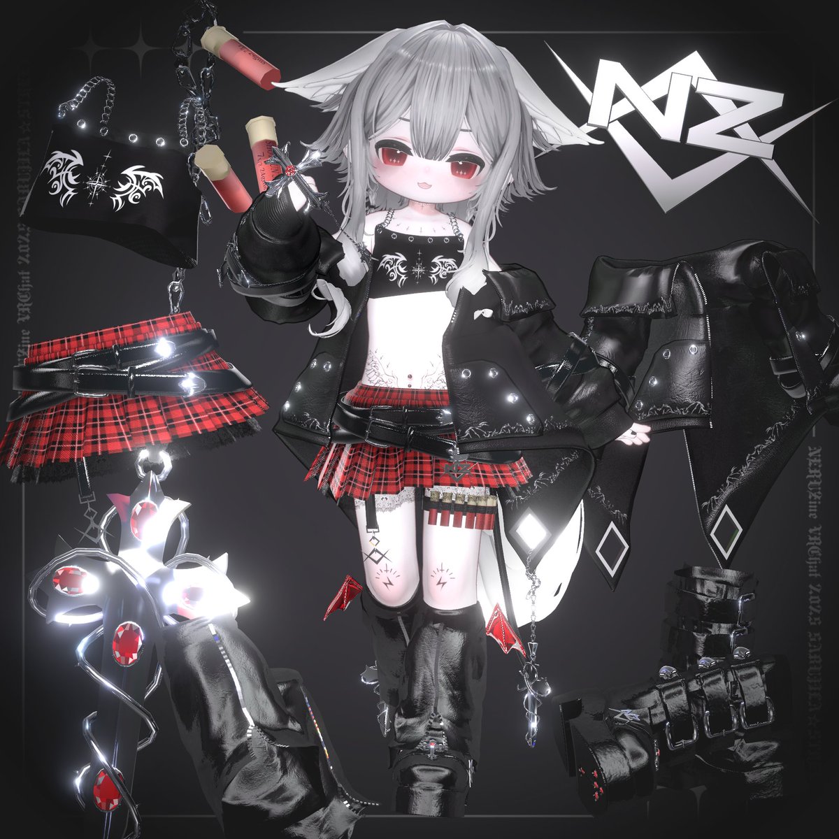 neruzine's tweet image. #NERUZine 
新衣装リリース記念RPキャンペーン💤

✨販売開始：11/28(金) 18:00✨
新作衣装『 サブジラストリート』を
抽選で3名様にプレゼントします！🎁

✨応募方法：この投稿をRP＆ 
@neruzine 
をフォロー

🌟締切：11/28 17:00
❤Boothの❤スキ！＋200ごとに追加当選枠+1✨…