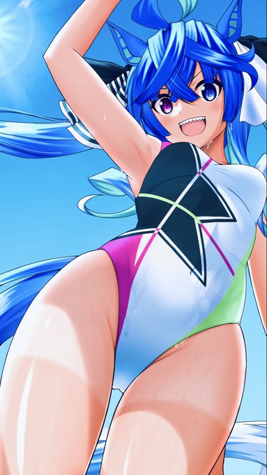 冬コミ原稿中のため過去絵のツインターボを #ウマ娘 #ツインターボ