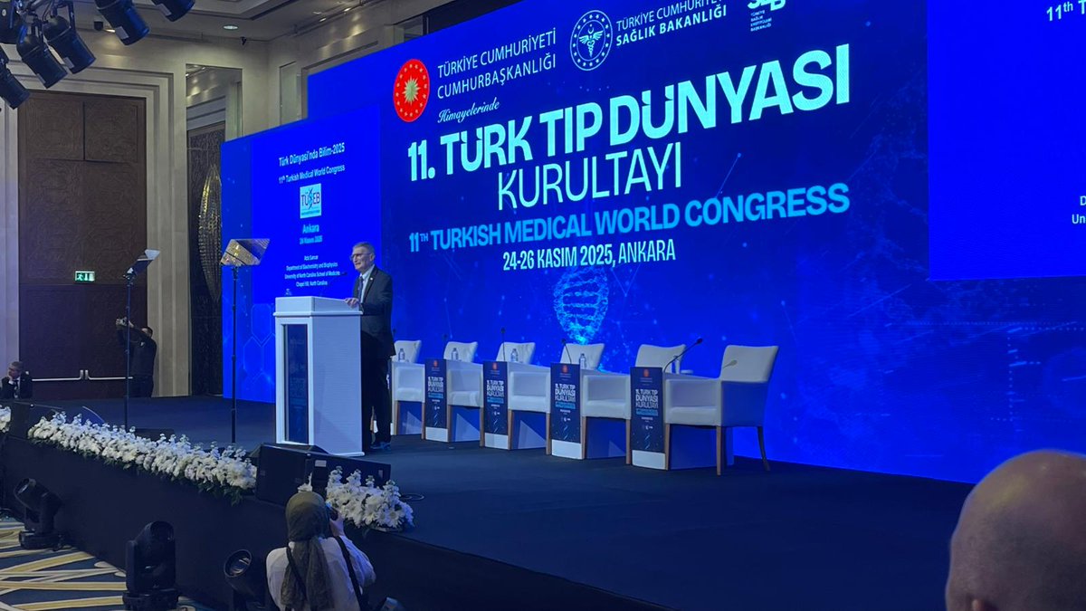 Cumhurbaşkanlığı himayelerinde gerçekleştirilen 11. Türk Tıp Dünyası Kurultayı’nın açılış programına katılarak Nobel Ödüllü Türk bilim insanı Prof. Dr. Aziz Sancar hocamızı dinledik.  
 
Türk Tıp Dünyasının bir arada ve birlik içerisinde olma çalışmalarına sendika olarak Türk