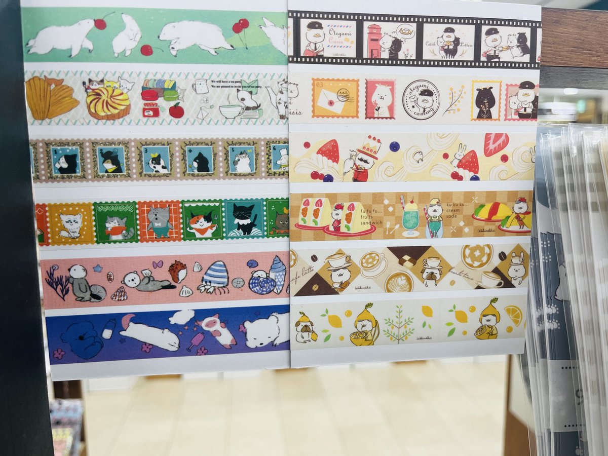 11F #文具日和 】 新商品✨ @kingco_official さんより 人気作家さん