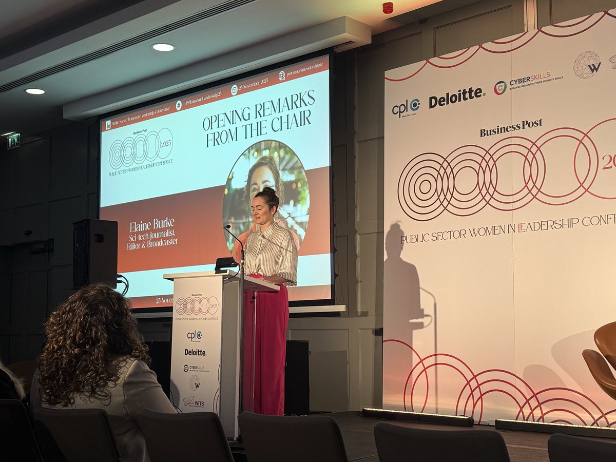 stemwaterford's tweet image. Delighted to be here speaking at #PSWomenInLeadership25 today @CalmastWIT @SETUIreland