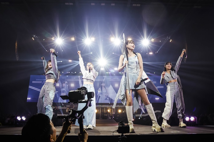 PYLONPORT's tweet photo. 【ライブレポート】『PassCode YOKOHAMA BUNTAI 2025 “DESTINEX”』 

リベンジ、そしてリスタート！
自身2度目となる熱狂のアリーナ公演にて4人はさらなる飛躍を誓う！ 

▼記事はこちら（写真6枚📷）
https://t.co/UnYnDlwnGe 

@passcodeO @MooodRecords 
#PassCode #DESTINEX #PC_INSIGNIA https://t.co/2GHOKgpKpR