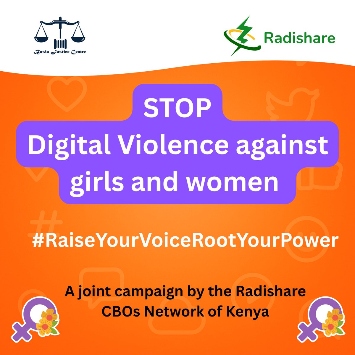 MDihanda's tweet photo. #RaiseYourVoiceRootYourPower #16daysofActivism #CBOs4Change #RadishareCBOsNetworkofKenya https://t.co/Z34Jn2SxSD