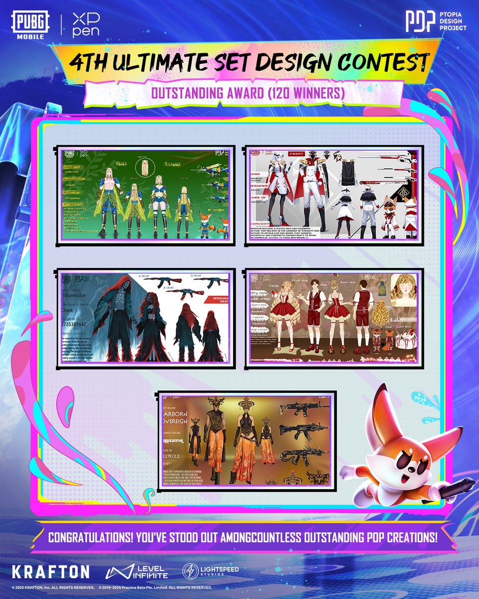 Each creation reflected your passion and imagination — a