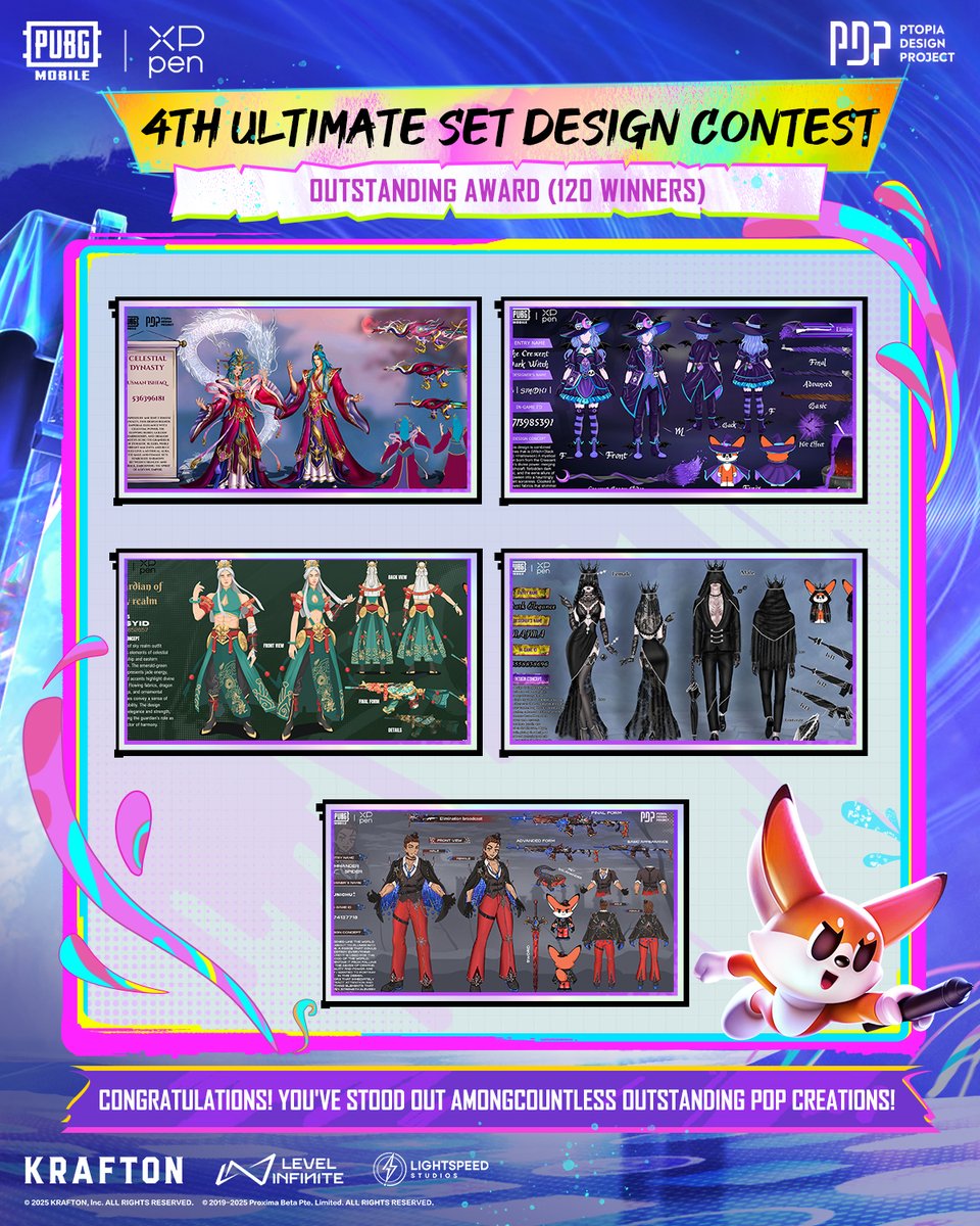 Each creation reflected your passion and imagination — a