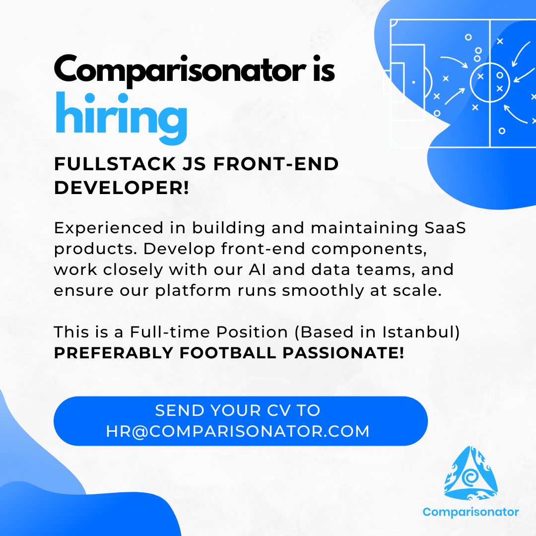 ComparisonatorT's tweet image. İşe alım süreçlerimiz hala devam ediyor, başvurularınızı bekliyoruz 👇