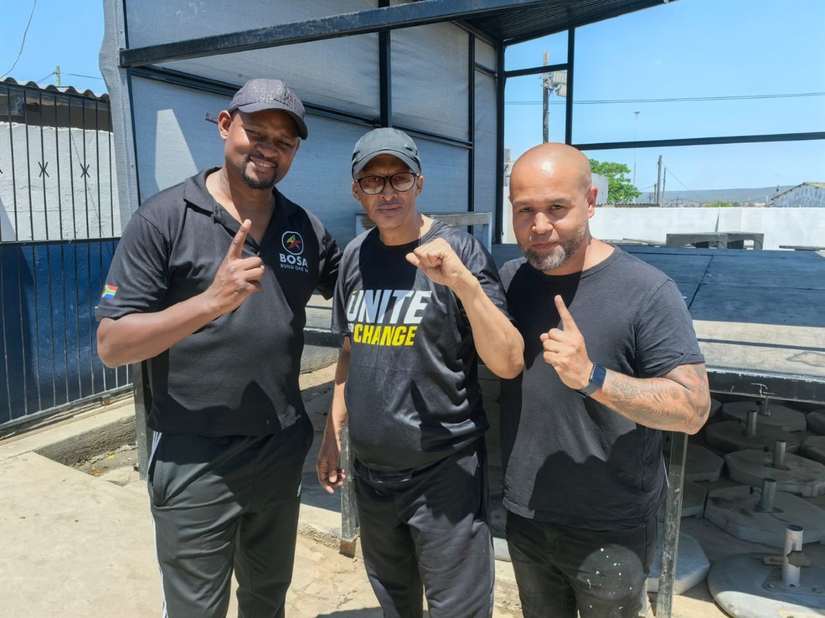 Unite4ChangeZA's tweet image. We welcome Johannes Swartbooi, former ActionSA community leader, to UNITE. His passion for people and commitment to change will strengthen our mission to build inclusive, empowered communities.

Together, we rise. 💪 

#UniteForChange #CommunityLeadership #Uitenhage