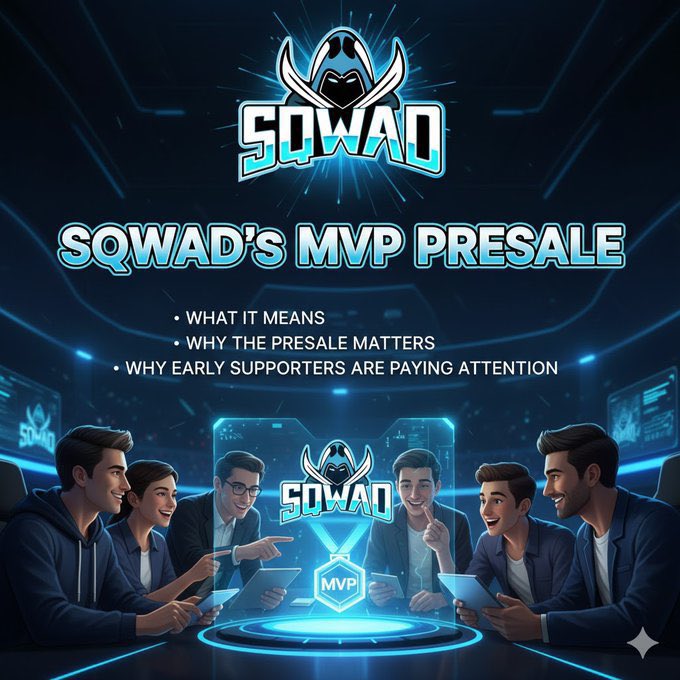 Commentsectio's tweet photo. SQWAD’s MVP is Web3 with transparency.
It reveals what’s authentic, what’s not, and what truly deserves your attention.
@SQWAD
#SQWADMVP #SQWADPresale #Web3Community #CryptoPresale #BuildingInPublic https://t.co/hH3YGnXpxy