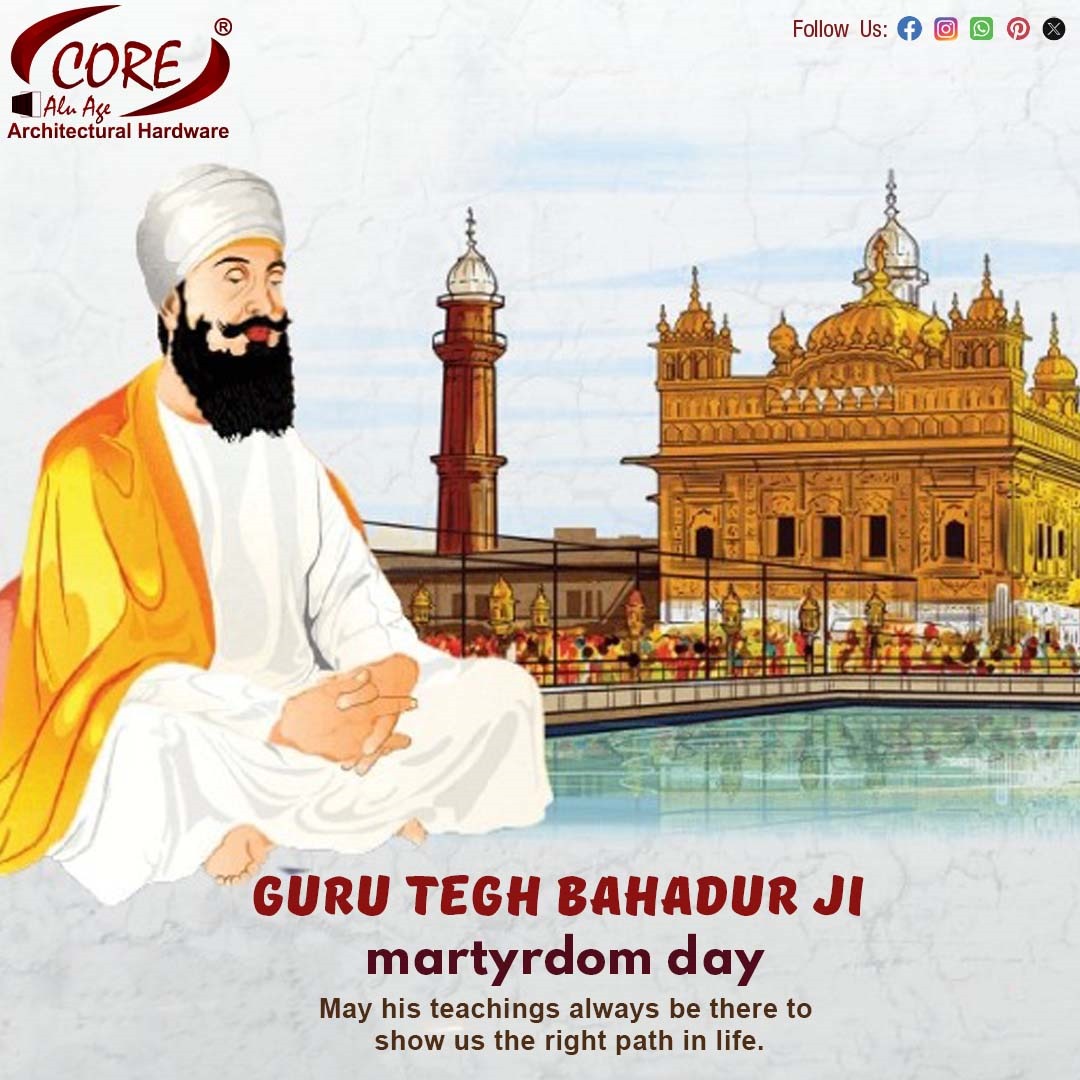 Honoring the supreme sacrifice of Guru Tegh Bahadur Ji — a symbol of courage, compassion, and righteousness.

#GuruTeghBahadurJi #ShaheediDiwas #SikhGurus #SikhHeritage #MartyrdomDay #PeaceAndHumanity #SpiritualWisdom #RespectAndHonor #GuruTeghBahadur #InspirationForAll