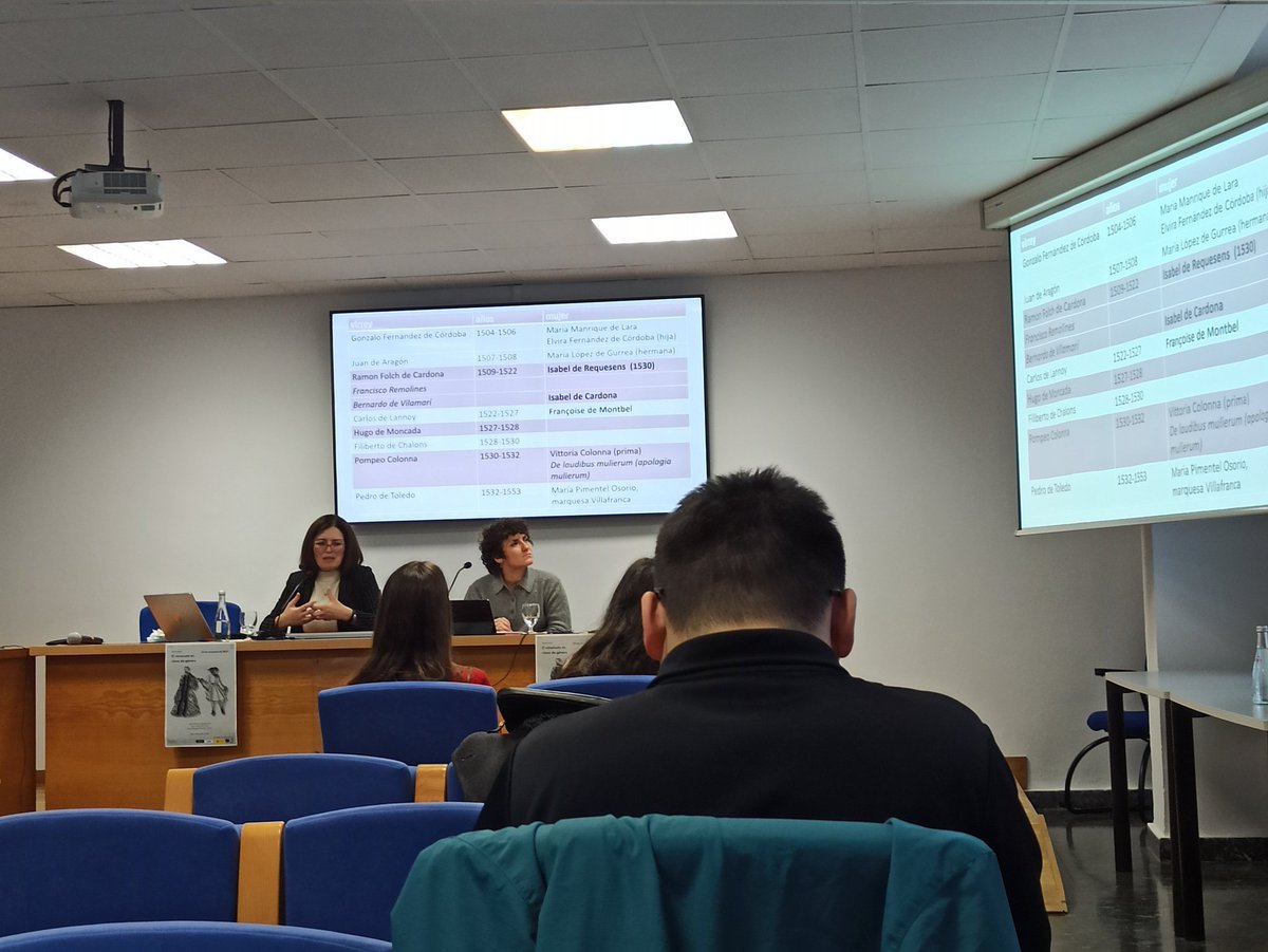 HistoriaMod's tweet image. ¡Ya estamos aquí! Comienza el seminario &quot;El virreinato en clave de género&quot;, en el Salón de Grados

@FacGeoiH  📍