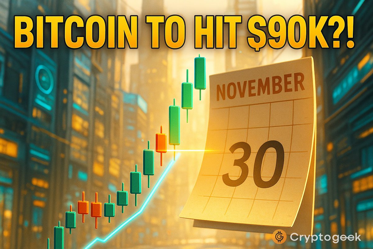 the_Cryptogeek's tweet image. 5 days left in November and $BTC still flirting with the big nine-oh 👀
If we sweep $90K into month-end, CT timelines are going to be unbearable 😏

Reclaim or fakeout before December? 
#BTCNovember #BTC90KWatch #BitcoinPriceAction