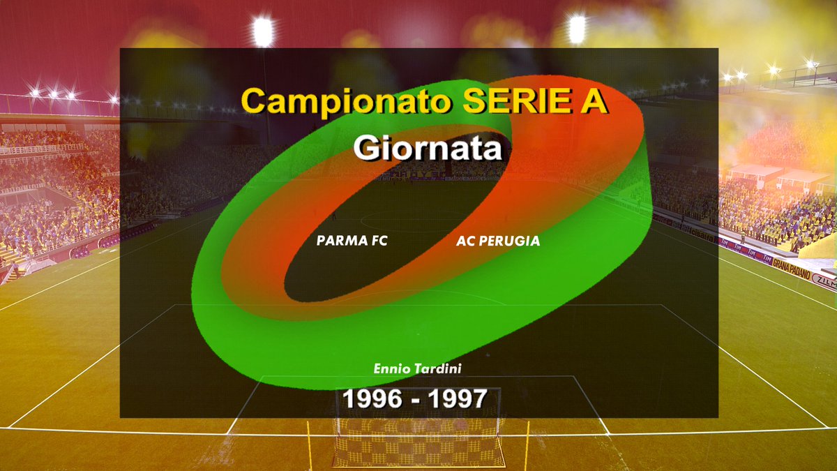 PESSimulation's tweet image. ⚽ Next stop in Serie A 96-97: all eyes on the Ennio Tardini as Parma host Perugia.

Carlo Ancelotti’s side can join Lazio at the top with a win — pressure on, opportunity wide open.

Stay with us for this intriguing clash in Emilia-Romagna! 💛💙📍