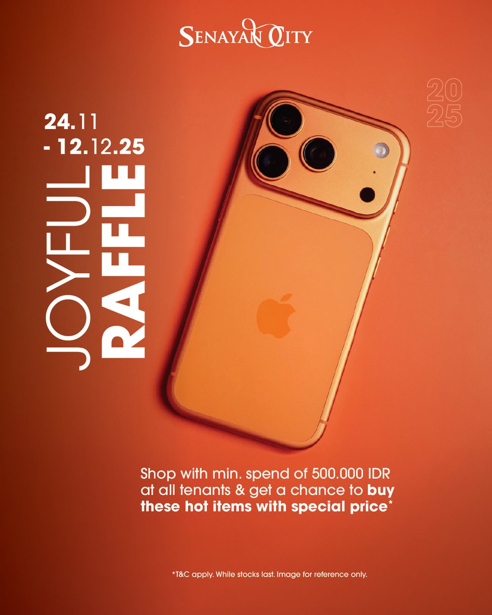 Senayan City tweet media