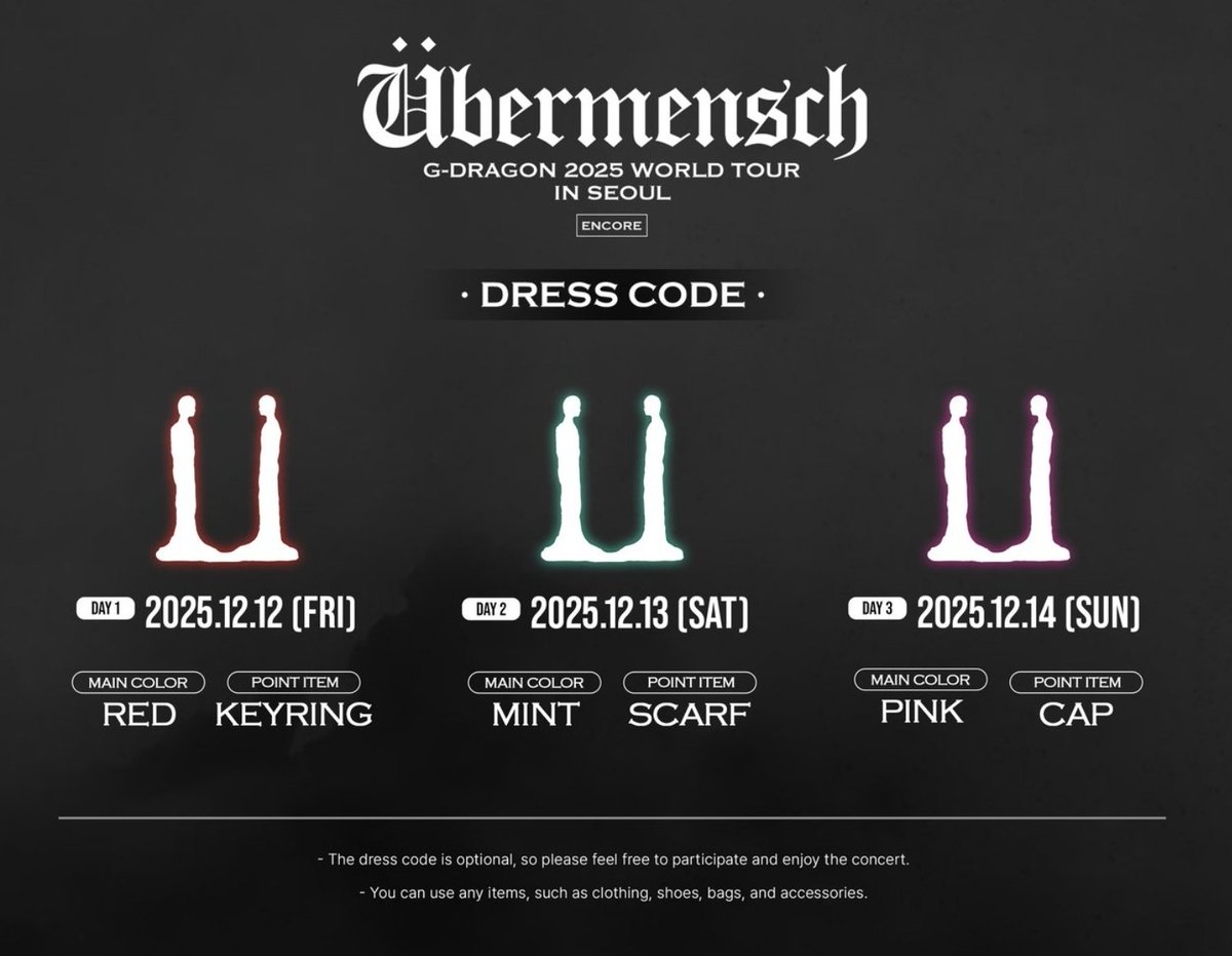 WhiteTamar1's tweet image. Ahhh this will be so much fun 
Dress code party with GD FAMs and GD in Seoul encore 😍😍😍
#GDRAGON