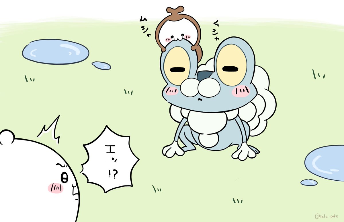 ちいかわ × ポケモン ◓⃙⁣