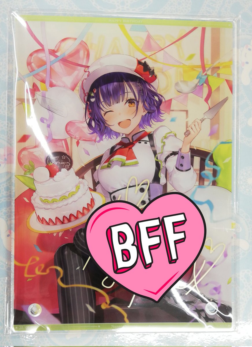 七瀬すず菜　誕生日　アクリルパネル　タペストリー　全力　手紙　ブロマイド 入荷情報】 「にじさんじ」 