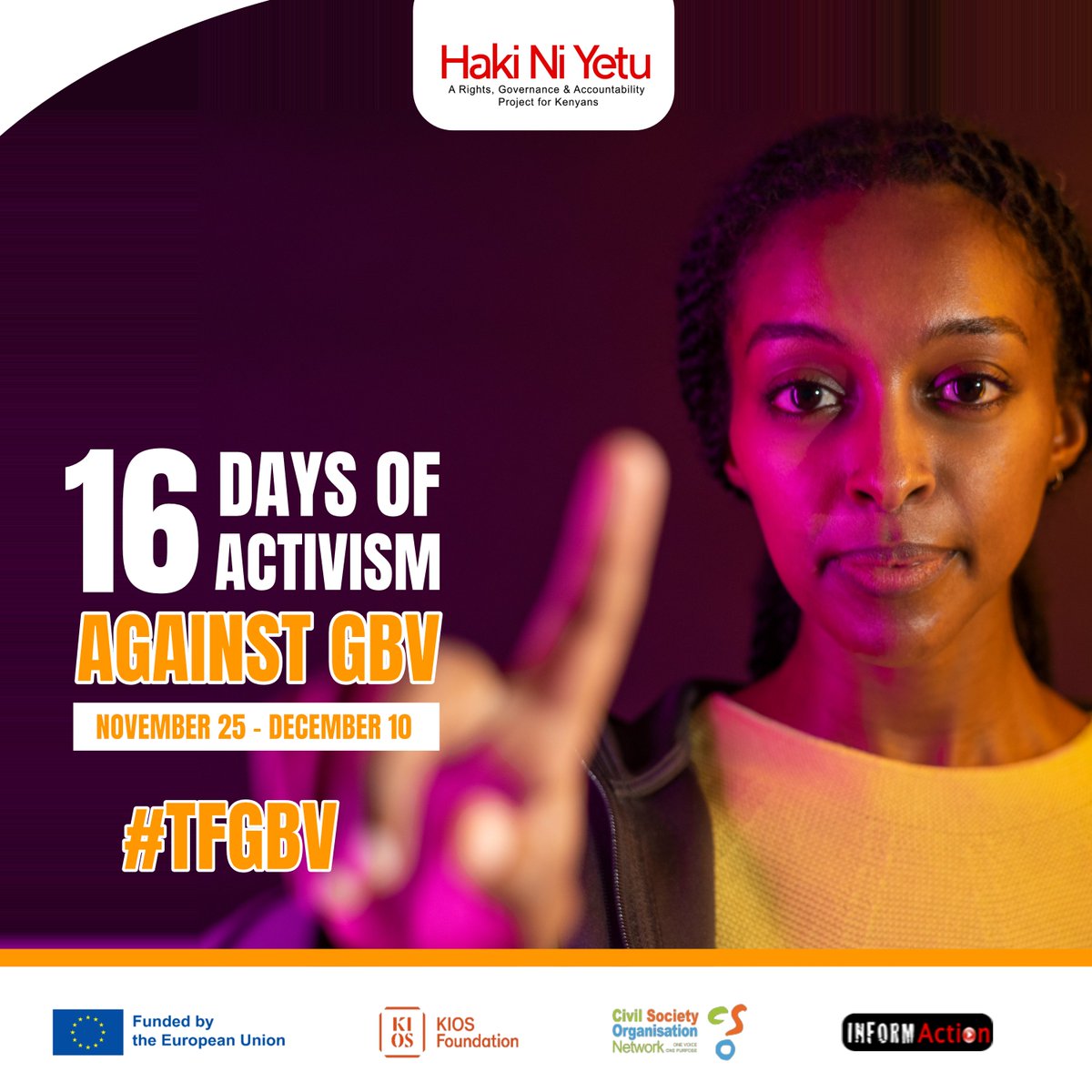 CSONetwork's tweet image. Today marks the beginning of the #16DaysofActivism Against Gender-Based Violence, with this year’s focus shining a spotlight on activism against digital violence.

Technology-facilitated GBV (#TFGBV) has been on the rise, taking many forms; doxxing, online harassment,…