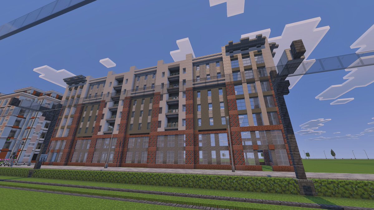 KMultigame's tweet image. #pourtoi #Minecraft #build #ville #PlayStation  voici un nouveau bâtiment moderne. D’entreprise que, j’ai fait 🏢🏬