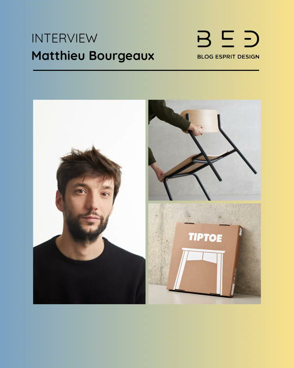 espritdesign's tweet image. Rencontre : Matthieu Bourgeaux, le design est le cœur battant de Tiptoe

blog-espritdesign.com/rubriques/meti…

@TIPTOEdesign 

#design #interview #espritdesign