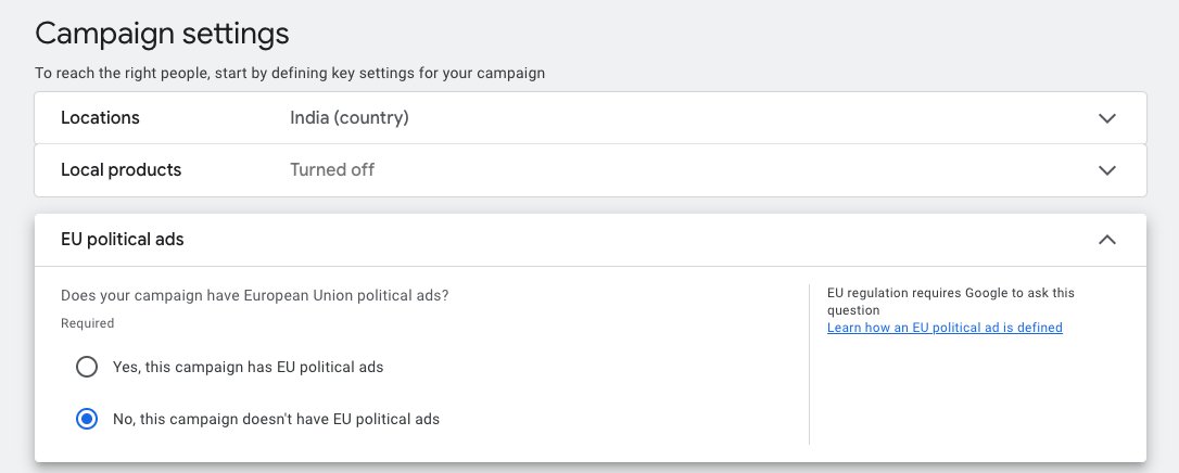 ji9arsoni's tweet image. Really want to know who is running political ads in a shopping campaign

#GoogleAds #PPCChat