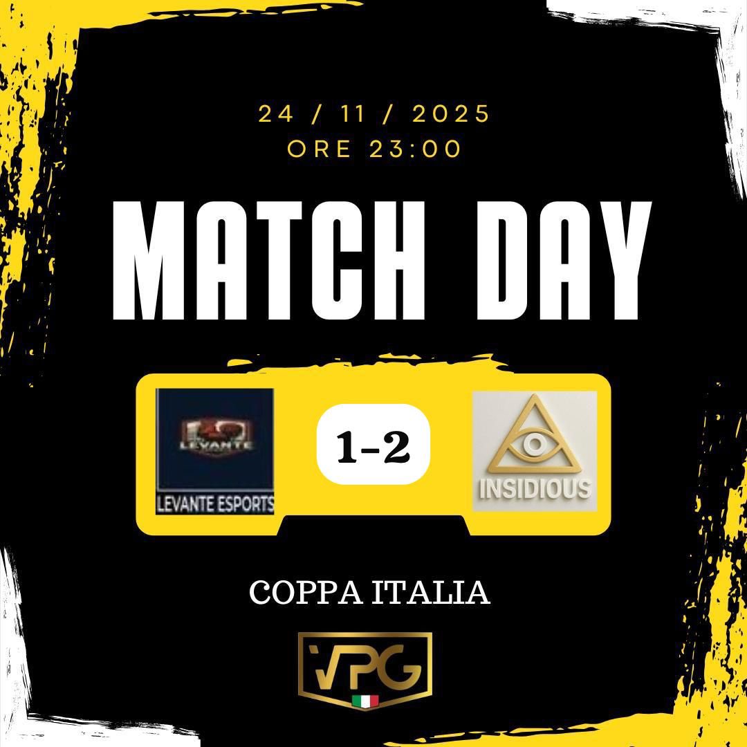 Buona anche la prima di Coppa Italia VPG il percorso è lungo ma se continuiamo ad avere fiducia in noi stessi possiamo raggiungere determinati traguardi complimenti a tutti bravi ragazzi 👁️💪🏽‼️