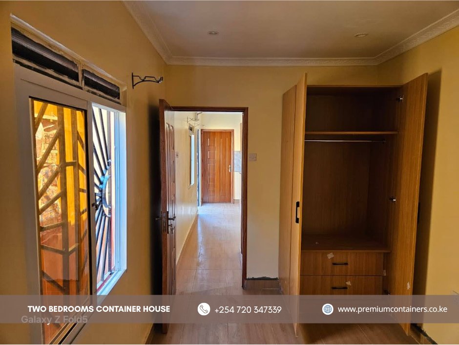 Premium2008's tweet image. Obtain a Two Bedrooms Container House of your very own!
Completed with a Modern Kitchen, Bathroom, Spacious Living Room and Two Wardrobed Bedrooms, this unit offers a quick solution to home ownership through sustainable #buildingconstruction.
Be sure to engage us today!
Cell: