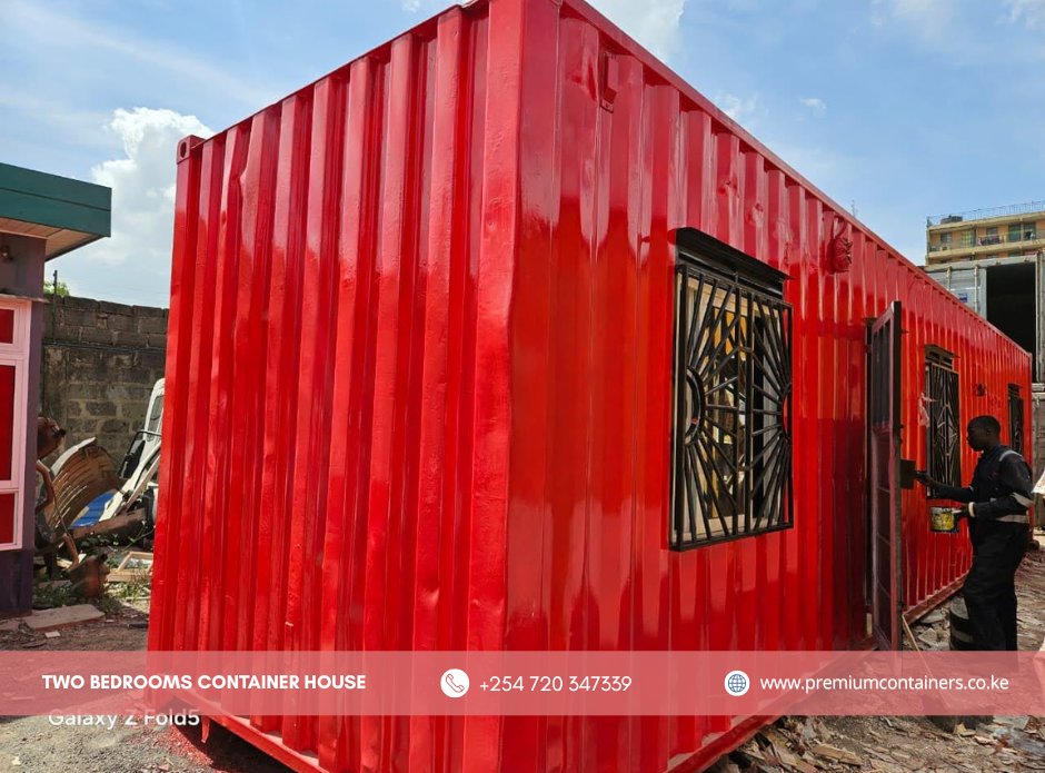 Premium2008's tweet image. Obtain a Two Bedrooms Container House of your very own!
Completed with a Modern Kitchen, Bathroom, Spacious Living Room and Two Wardrobed Bedrooms, this unit offers a quick solution to home ownership through sustainable #buildingconstruction.
Be sure to engage us today!
Cell: