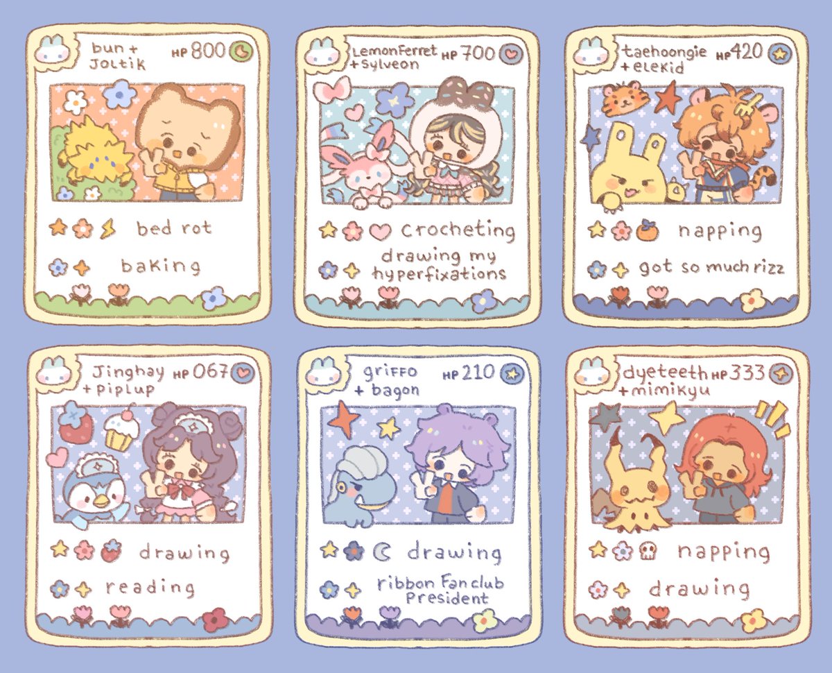 🌼 more pokemon cards