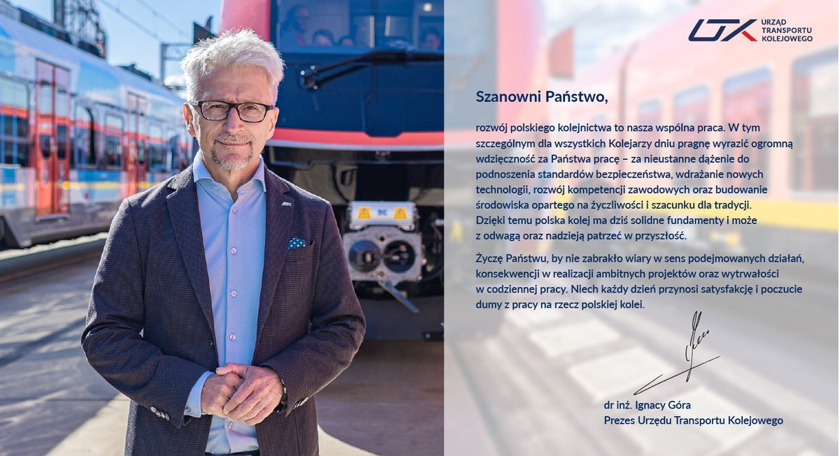 25 listopada – Święto Kolejarza 
🚄❤️🚂
<a href="/wszyscy/">wszyscy</a>