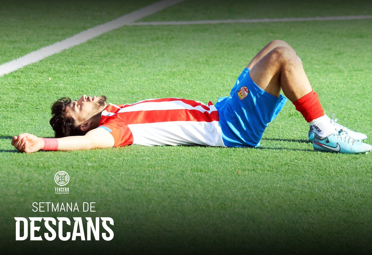 💤 Jornada de descans a #3RFEF5 en motiu de la Fase Estatal de la 𝘾𝙤𝙥𝙖 𝙙𝙚 𝙍𝙚𝙜𝙞𝙤𝙣𝙨 𝙙𝙚 𝙡𝙖 𝙐𝙀𝙁𝘼.

L’equip segueix entrenant amb normalitat i aquesta aturada servirà per recuperar efectius a la plantilla.

#LaHistòriaContinua🔴⚪️