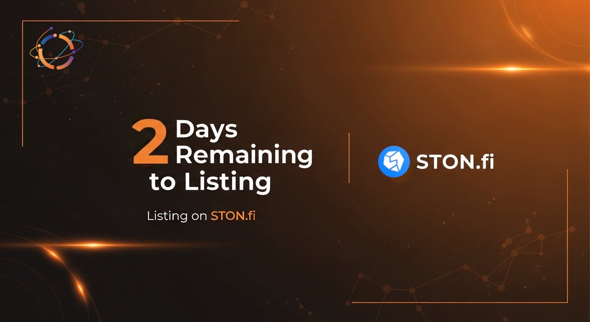 🚨 2 DAYS TO LISTING — IMPORTANT ANNOUNCEMENTS💥

The moment we’ve all been waiting for is almost here. Just 2 days left before the official listing of LYXIS on STON.fi.

As we move into this final stretch, here are a few very important updates for our community: