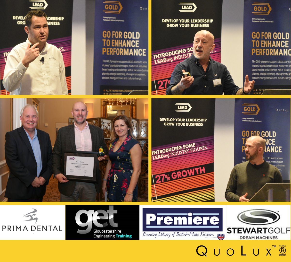 Apart from being QuoLux alumni, what do these 4 leaders have in common? They're all on the 15 influential people in manufacturing &amp; engineering list <a href="/soglos/">SoGlos - Gloucestershire's leading media brand</a>
An impressive roll-call of local talent👇
eu1.hubs.ly/H0pXsPp0
<a href="/primadental/">Prima Dental Group</a> <a href="/StewartGolf/">Stewart Golf</a> <a href="/PremFurniture/">Premiere Kitchens</a> <a href="/glosengtraining/">GET</a>