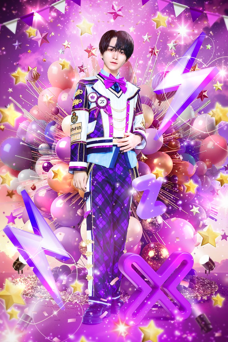 funfun_info's tweet image. 【メンバー公開】

▷Z（ぜっと）
▶︎@zetto_funfun 
▷担当カラー 紫色

「Z級の魅力！ぜってーZがいいぜっ」

#ふぁんふぁん